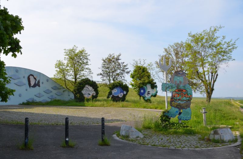 Wasserspeicher Bisamberg Figuren